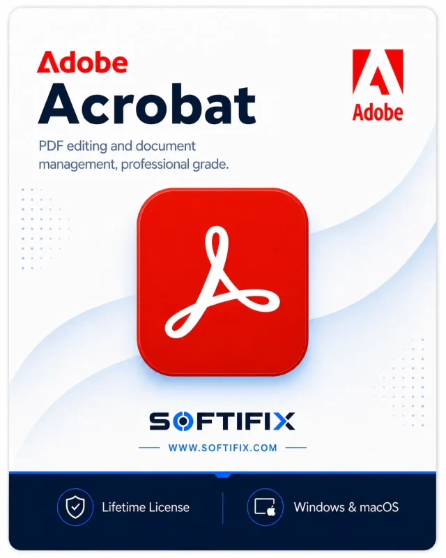 Adobe Acrobat Pro DC | Windows & MAC | Lifetime License