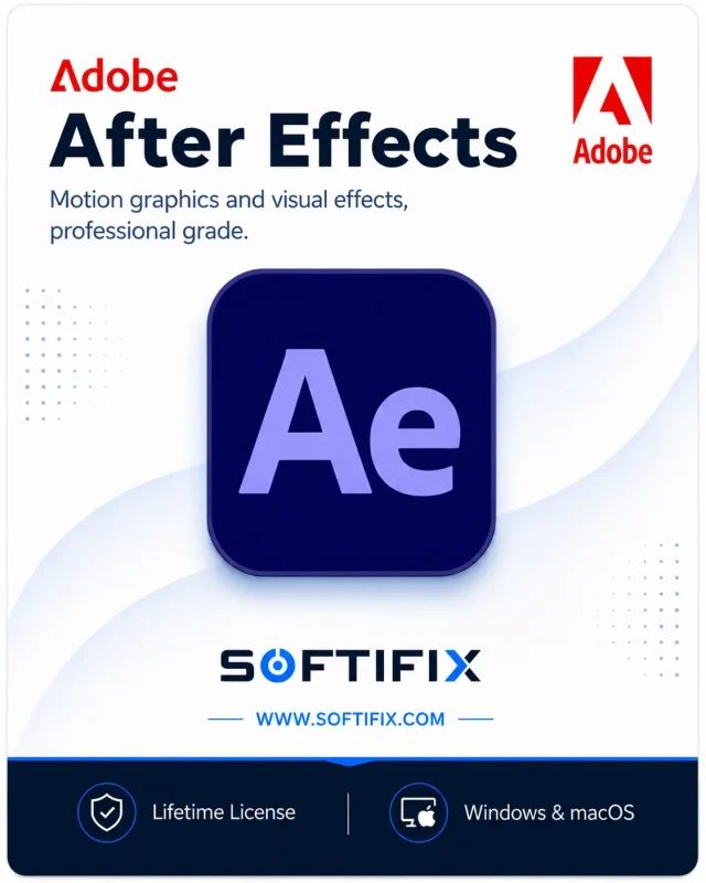 Adobe After Effects | Windows & Mac | Full Version | Lifetime Activation