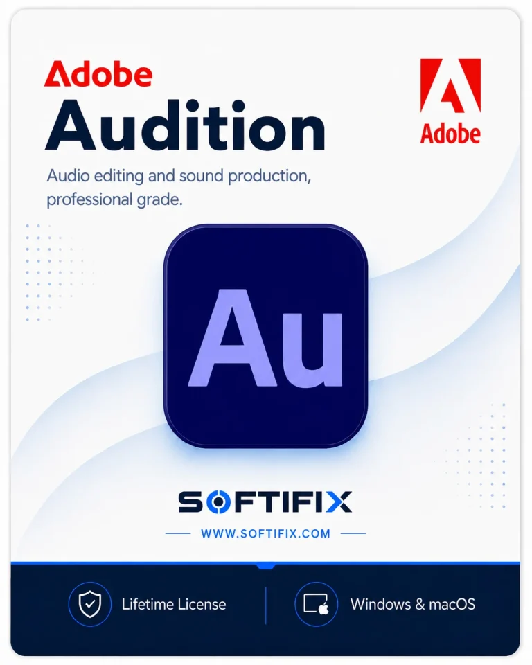 Adobe Audition | Windows & Mac | Full Version | Lifetime License