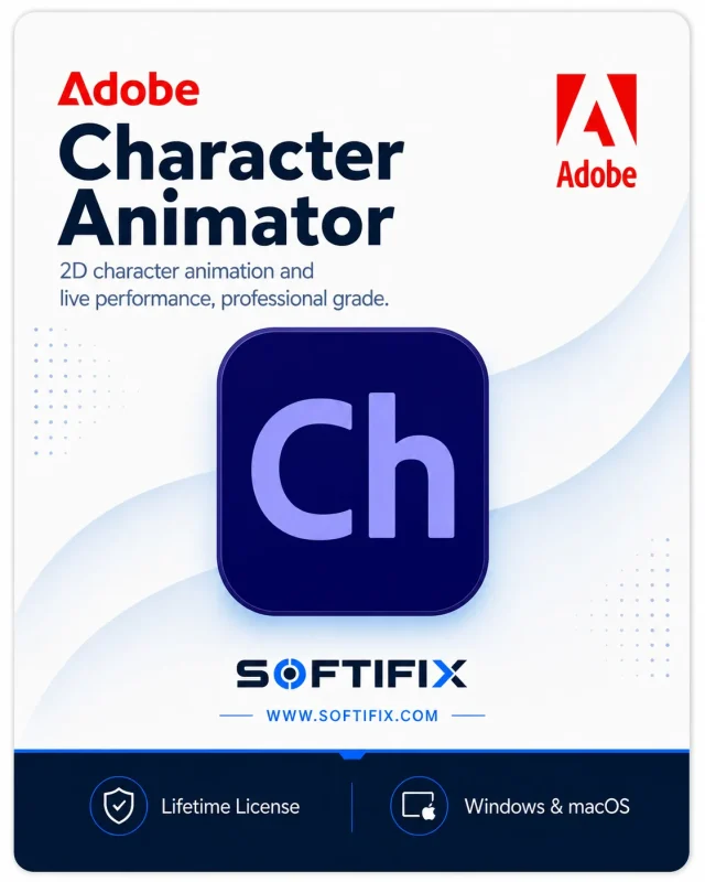 Adobe Character Animator | Windows & Mac | Full Version | Lifetime Activation