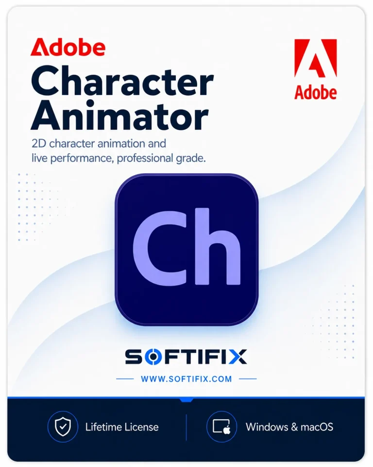 Adobe Character Animator | Windows & Mac | Full Version | Lifetime Activation