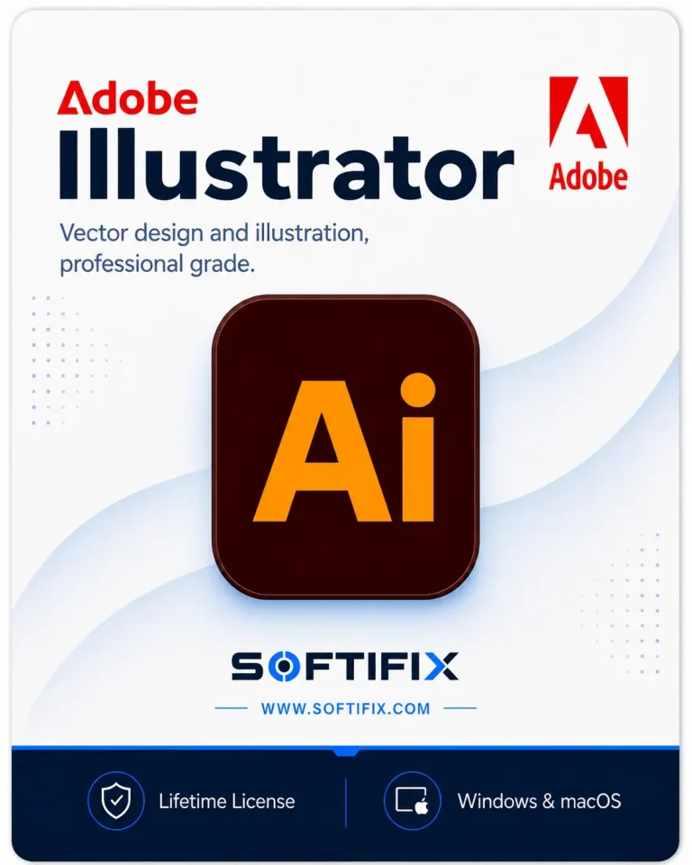 Adobe Illustrator | Windows & Mac | Full Version | Lifetime Activation