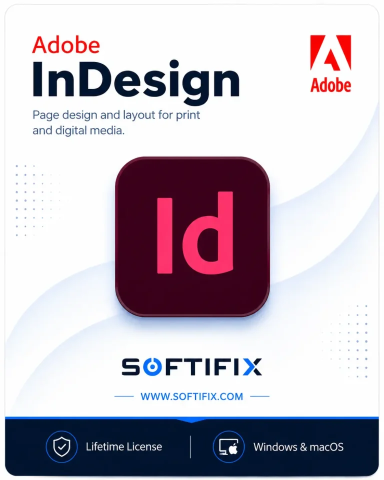 Adobe InDesign | Windows & Mac | Full Version | Lifetime Activation