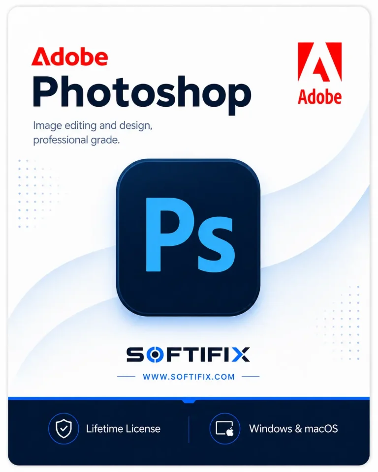 Adobe Photoshop | Windows & Mac | Full Version | Lifetime License
