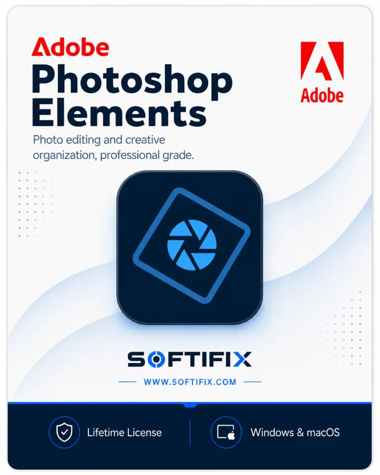 Adobe Photoshop Elements | Windows & MAC | Full Version | Lifetime Activation