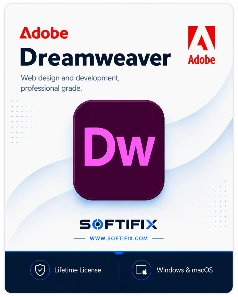 Adobe Dreamweaver  | Windows & Mac | Full Version | Lifetime License