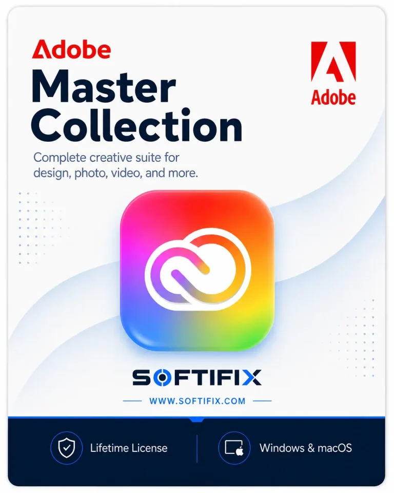 ADOBE MASTER COLLECTION | WINDOWS & MAC | LIFETIME LICENSE