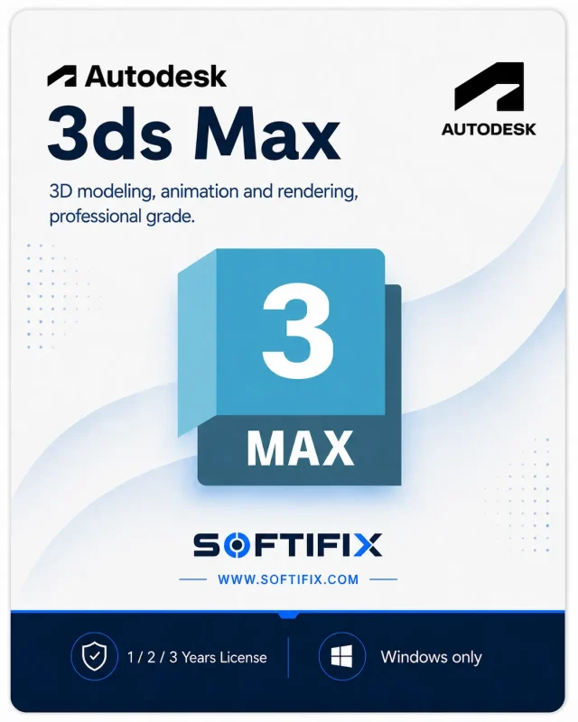 AUTODESK 3DS MAX 2027 | Windows | 1 Year License