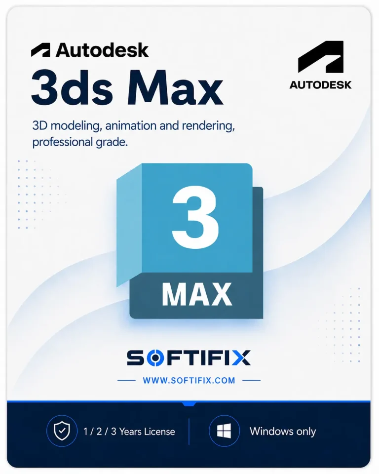 AUTODESK 3DS MAX 2027 | Windows | 1 Year License