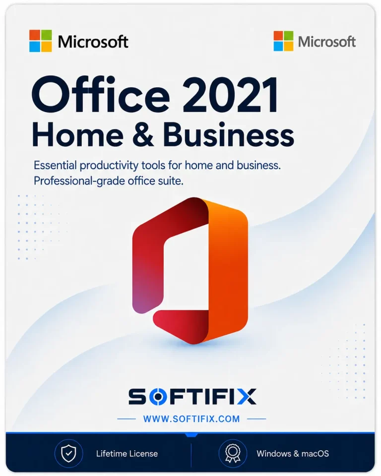 Microsoft Office 2021 Home and Business | Windows & Mac | Lifetime License