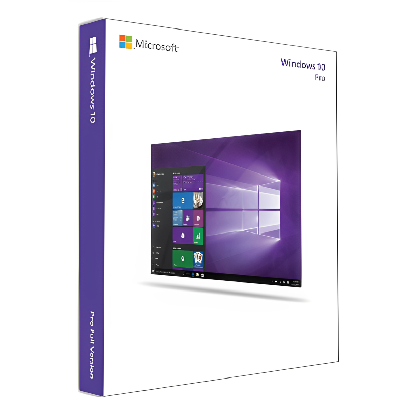 Microsoft Windows 10 Pro For 32 or 64 Bit