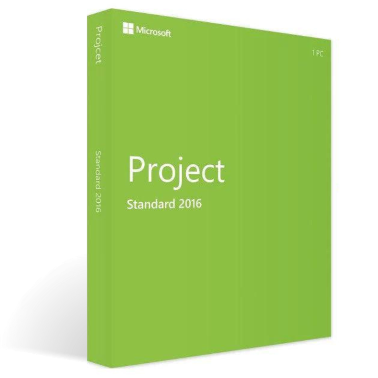 Microsoft Project 2016 Standard Digital License