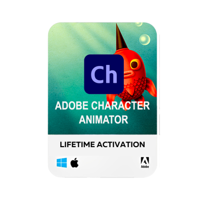 Adobe Character Animator 2025 | Windows & Mac | Full Version | Lifetime Activation